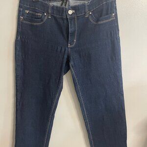 White House Black Market Slim Crop Jean Size 8